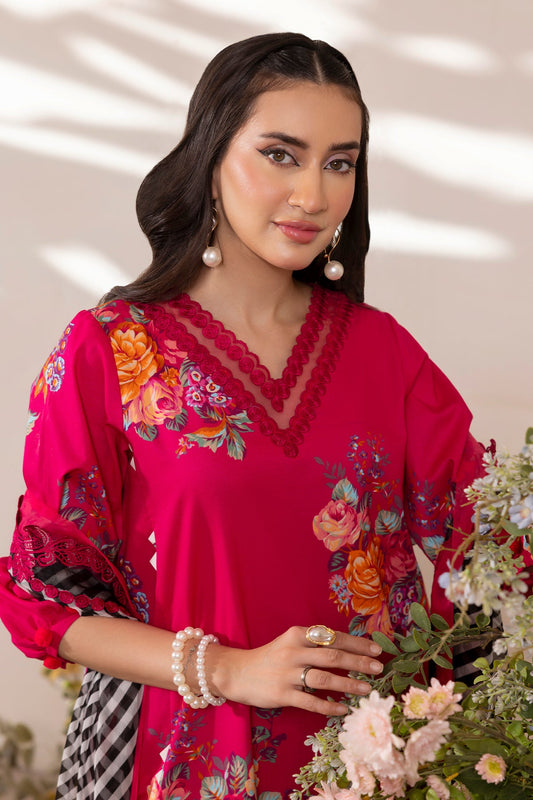 3-PC Unstitched Embroidered Lawn Collection CH6-10