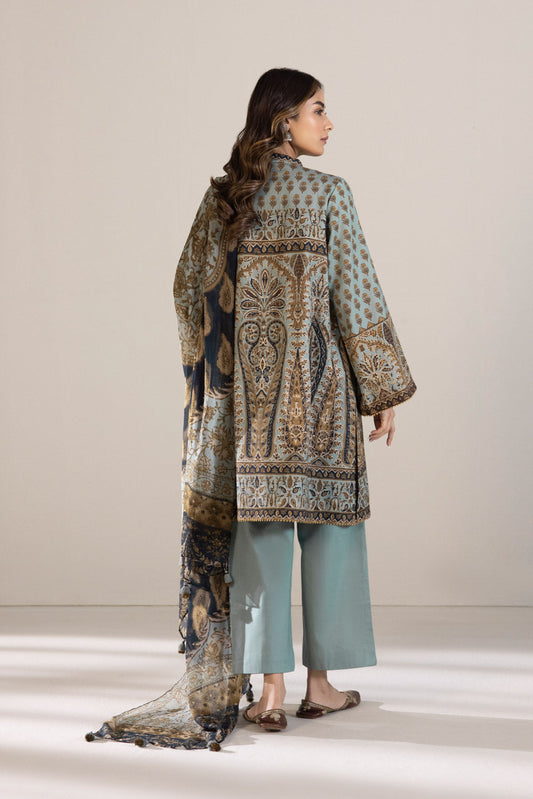 2 Piece - Printed Cambric Suit - Multi