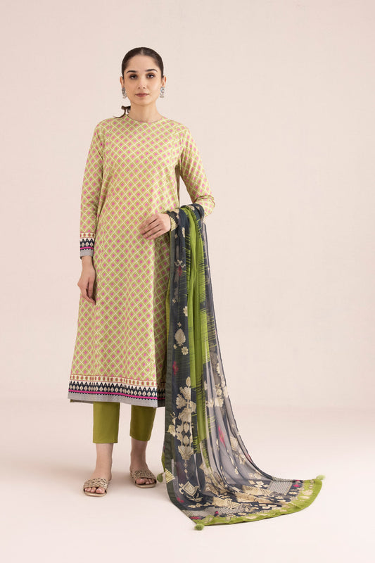 2 Piece - Printed Cambric Suit - Multi