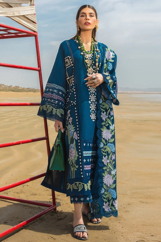 CRIMSON LUXURY LAWN D-07A (BOHEMIAN SUMMER)