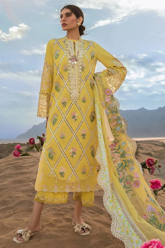 CRIMSON LUXURY LAWN D-01A (FRENCH SUMMER)