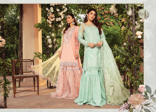 Sateen Unstitched Design # 4 - Heer Rang