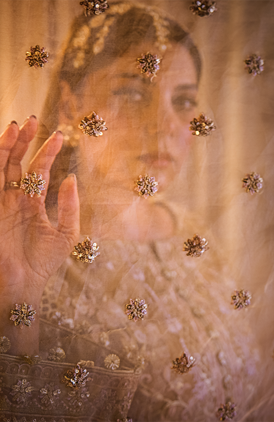 Roshan: Embroidered Straight Shirt Paired with a Farshi Gharara