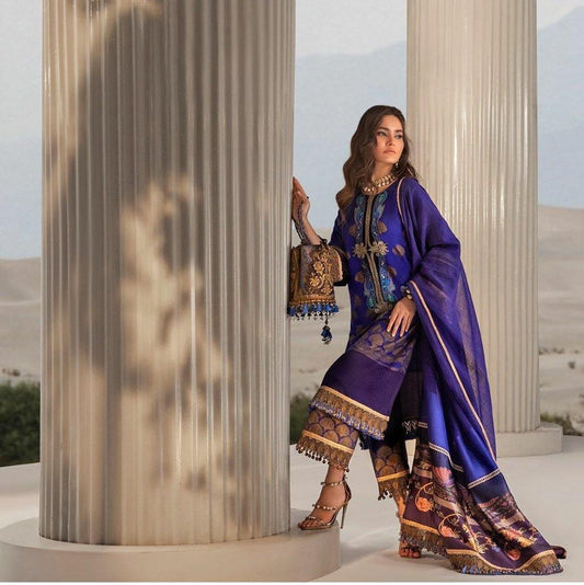 7B- Pre-Fall Kurnool Collection 2020 by Sana Safinaz - Heer Rang