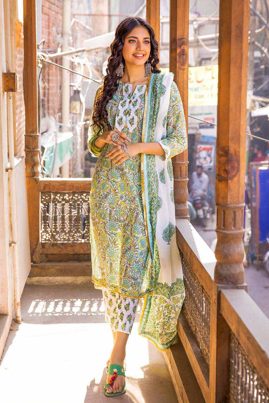 3PC Lawn Unstitched Printed Suit CL-32241 A