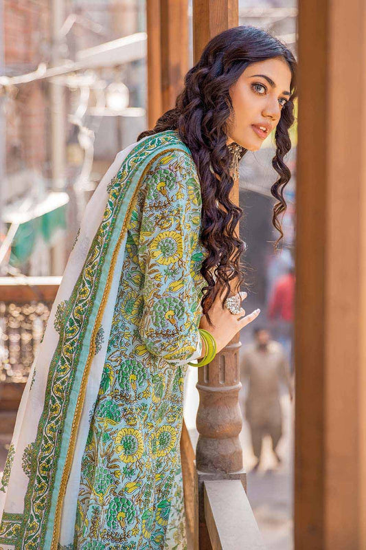 3PC Lawn Unstitched Printed Suit CL-32241 A