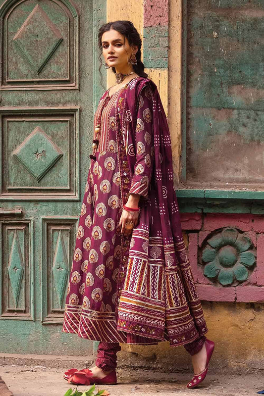 3PC Lawn Unstitched Digital Printed Suit CL-32425 A