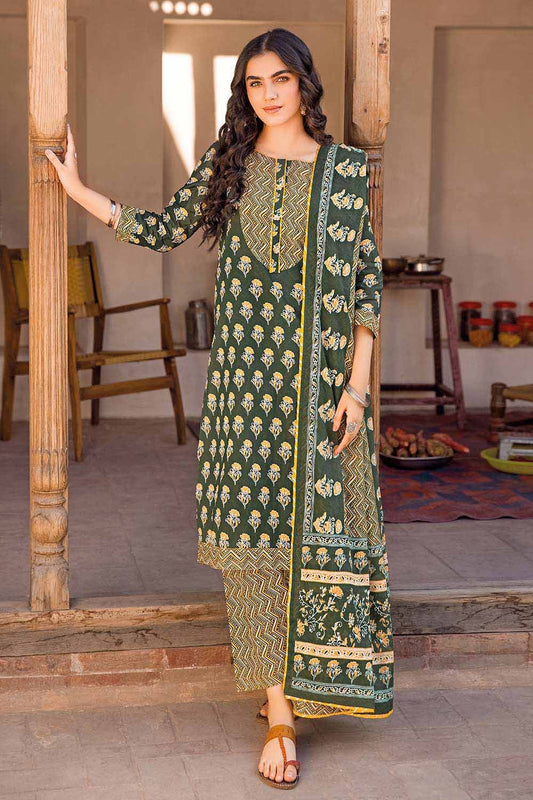 3PC Lawn Unstitched Printed Suit CL-32242 A