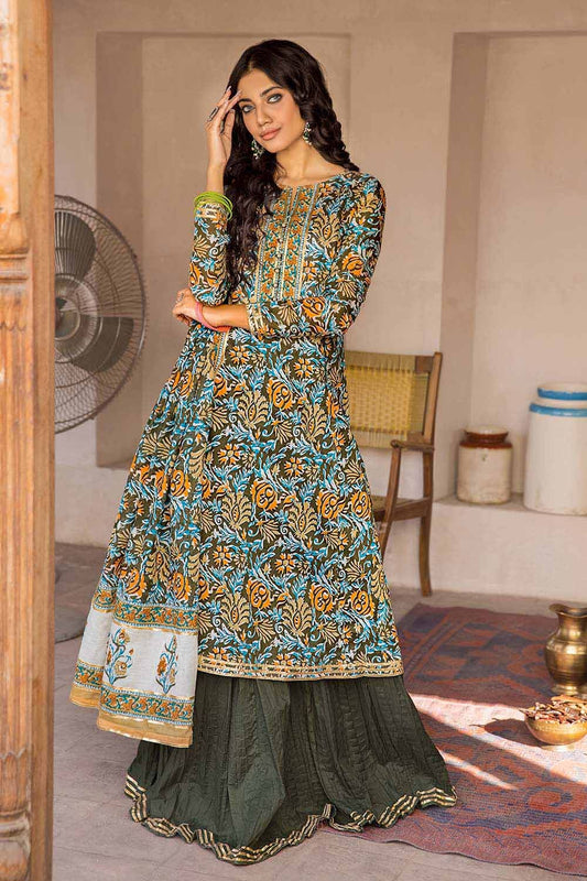 3PC Lawn Unstitched Printed Suit CL-32237 A