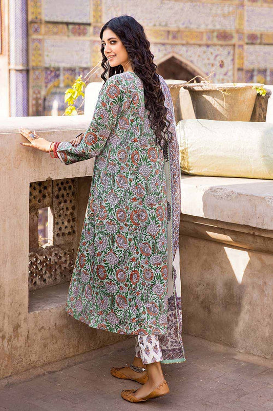 3PC Lawn Unstitched Printed Suit CL-32241 B