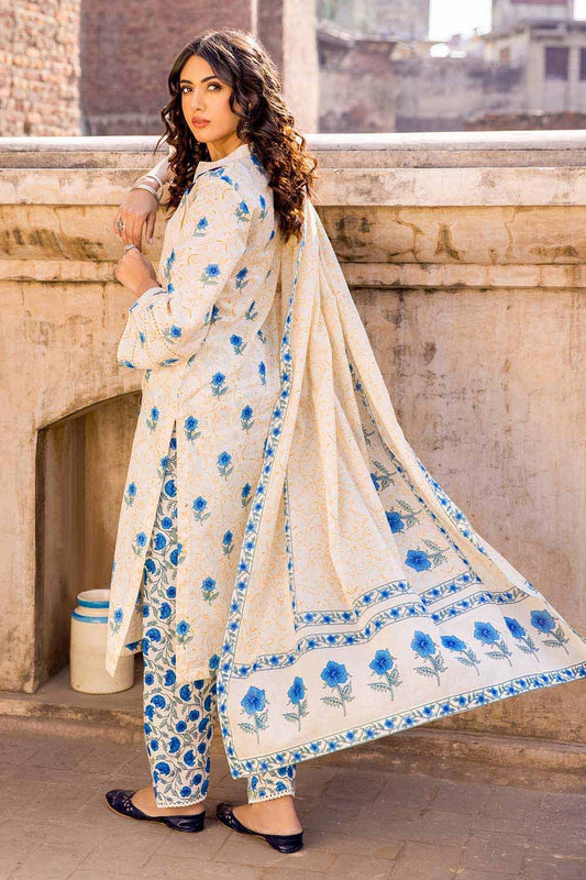 3PC Lawn Unstitched Printed Suit CL-32239 A