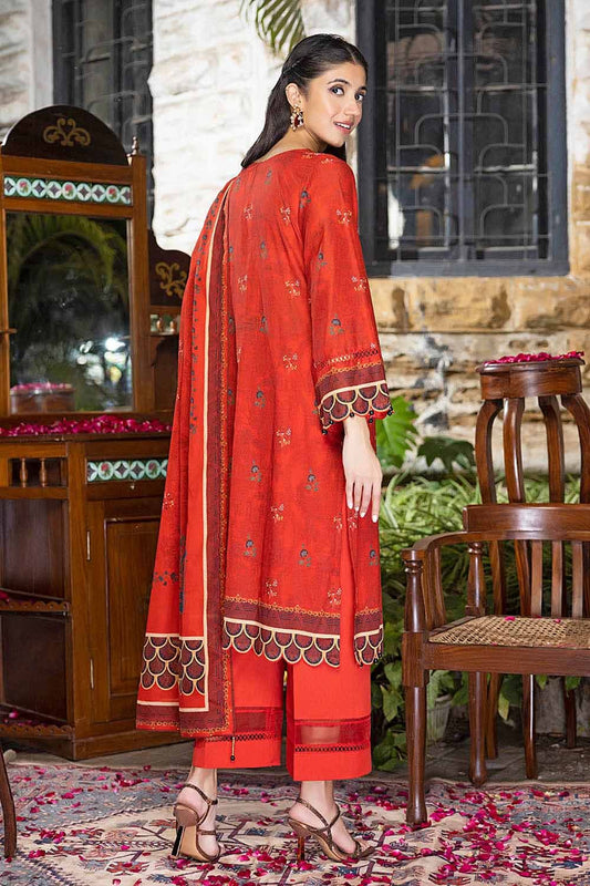 3PC Lawn Unstitched Digital Printed Suit CL-32252