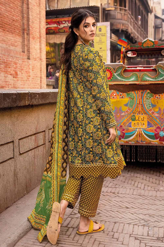 3PC Lawn Unstitched Printed Suit CL-32449 A