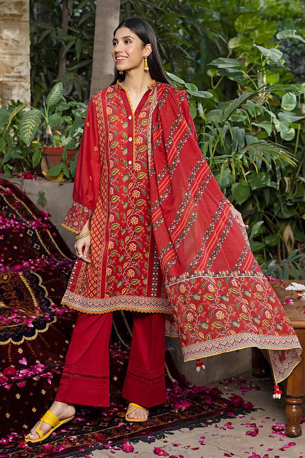 3PC Lawn Unstitched Printed Suit CL-32253