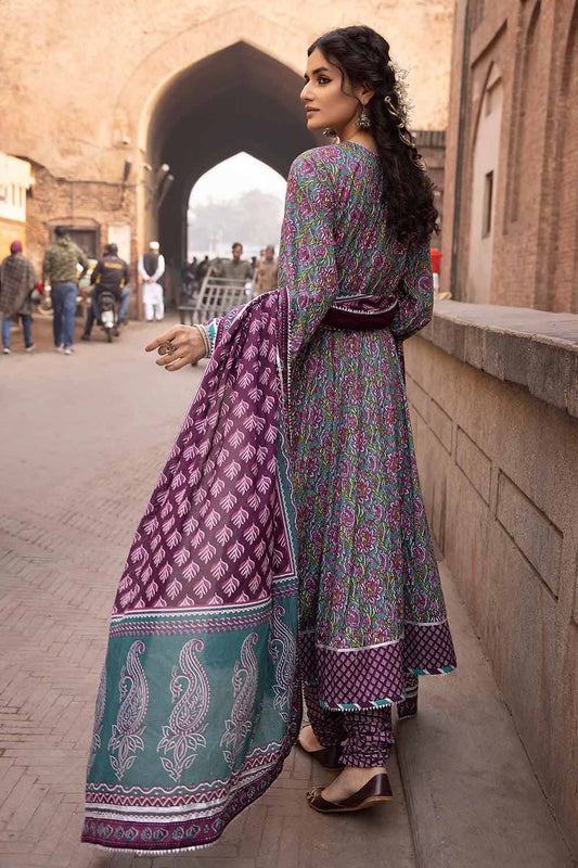 3PC Lawn Unstitched Printed Suit CL-32449 B