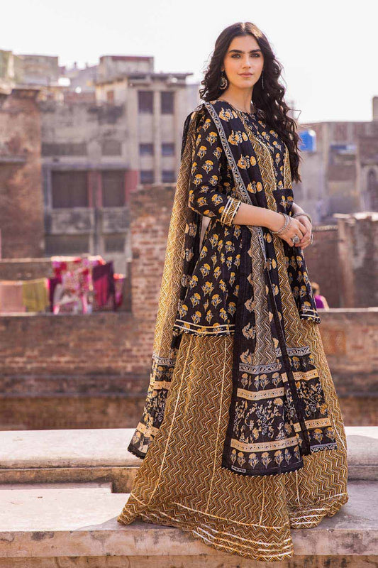 3PC Lawn Unstitched Printed Suit CL-32242 B