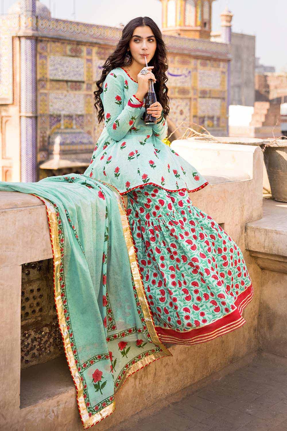 3PC Lawn Unstitched Printed Suit CL-32239 B