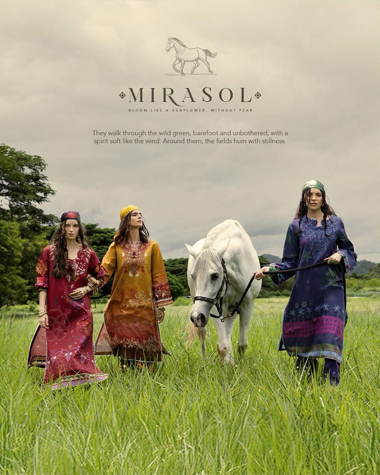MIRASOL BY MUSHQ- UNSTITCHED CAMBRIC EDITION'25