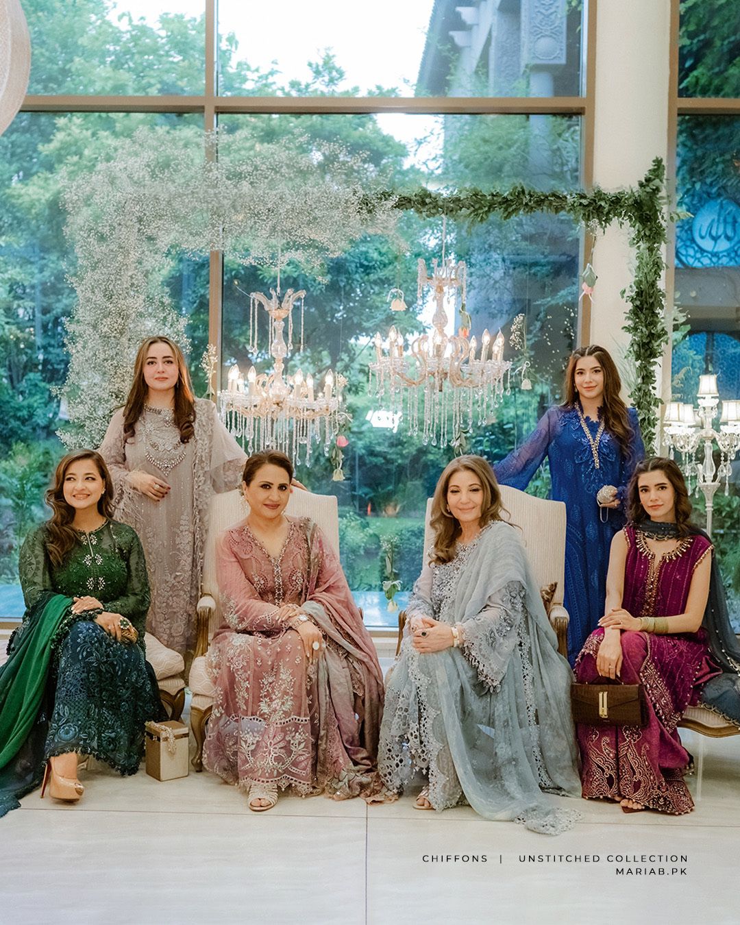 MARIA.B CHIFFON- UNSTITCHED EDITION'25
