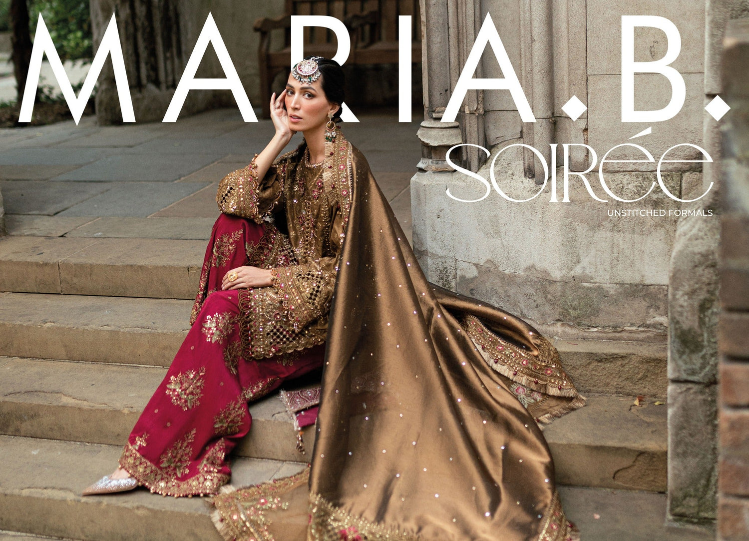 SOIREE- UNSTITCHED FORMALS BY MARIA. B