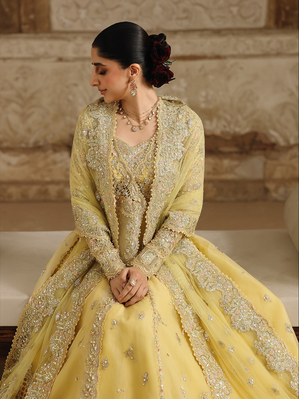 SHADMANI FORMALS- UNSTITCHED WEDDING EDIT'25 BY QALAMKAR