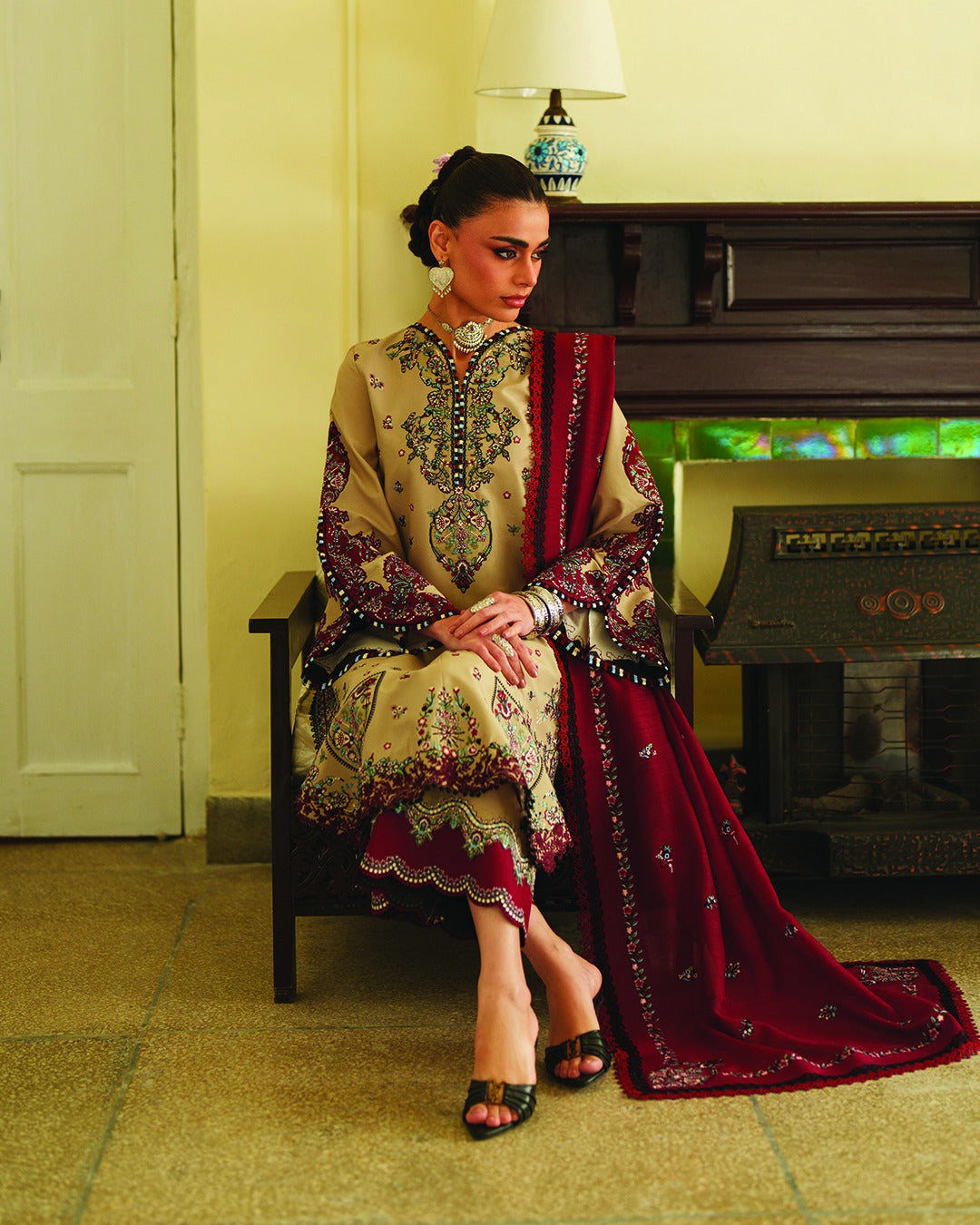 Heritage Stitched Lawn Edition'26