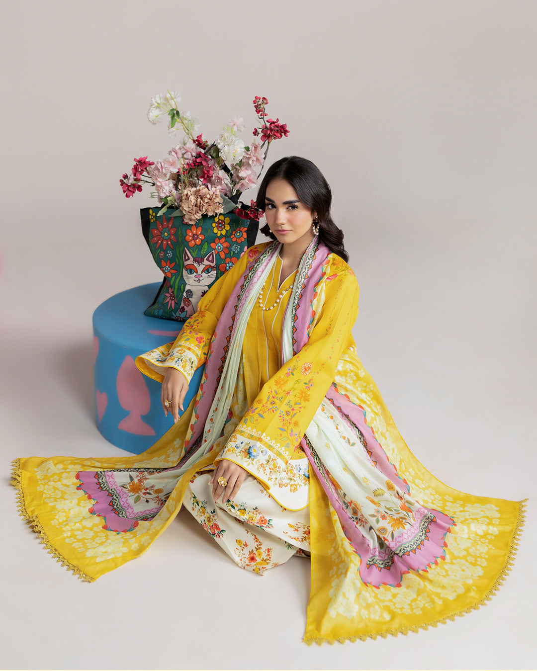 Amal Summer Prints- Unstitched Edition'26 by Rajbari