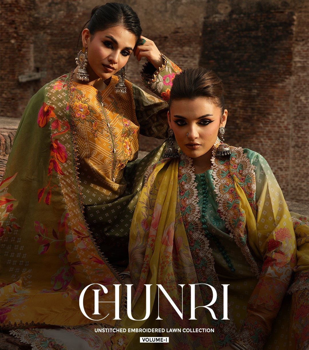 Chunri Collection by Charizma- Unstitched Lawn Edit'26