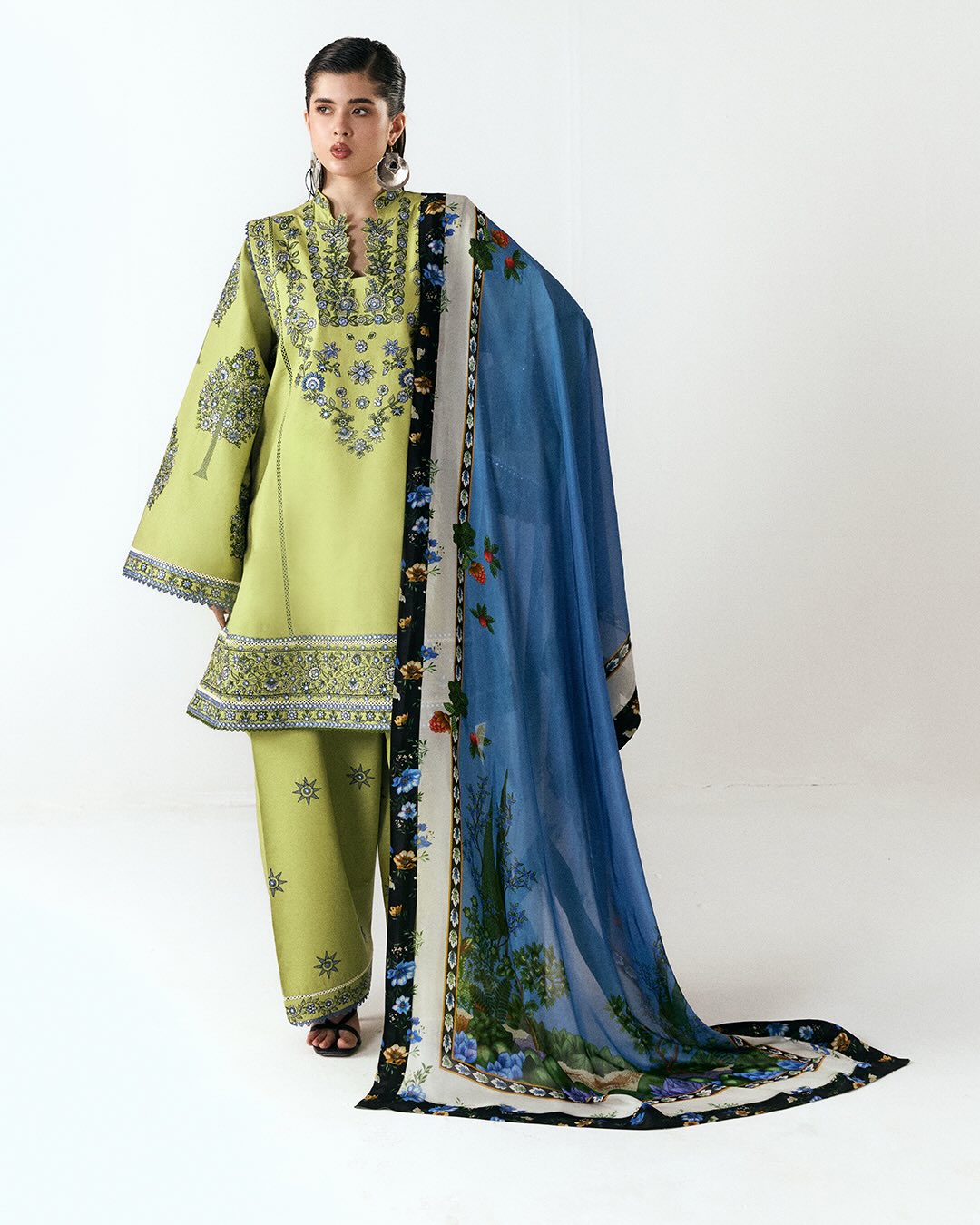 Jugnu Lawn Edit-III'26 by Hussain Rehar