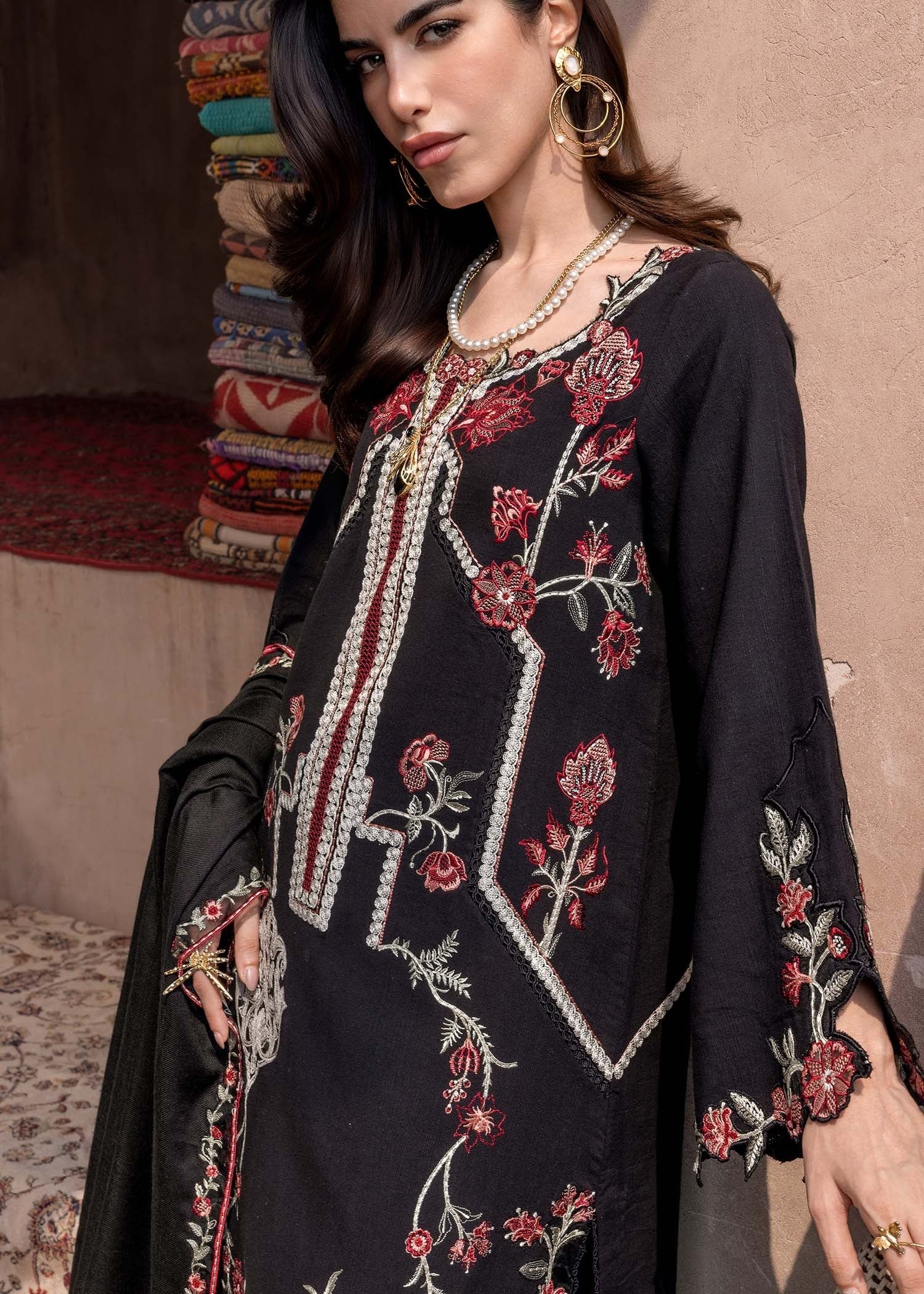 SAIRA SHAKIRA- WINTER LUXE- UNSTITCHED EDIT'25