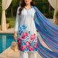 3PC Unstitched Printed Lawn Silk Suit (SUNS7ASI174)