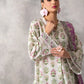 3pc Unstitched - Printed Lawn Silk Suit (ASI032)