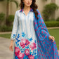 3PC Unstitched Printed Lawn Silk Suit (SUNS7ASI174)