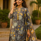 3PC Unstitched Printed Lawn Silk Suit (SUNS7ASI172)