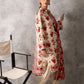 3pc Unstitched - Printed Lawn Silk Suit (ASI025)