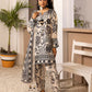 3pc Unstitched Printed Silk Lawn Suit (ASI063)
