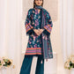 3PC Unstitched Lawn Silk Printed Suit (ASI137)