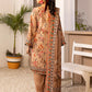 3PC Unstitched Printed Silk Lawn Suit (ASI052)