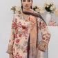 3pc Unstitched - Printed Lawn Silk Suit (ASI086)