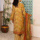 3PC Unstitched Printed Silk Lawn Suit (ASI067)