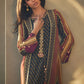 Ophelia Onyx Crepe Kaftan with Dupatta