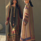 Ophelia Onyx Crepe Kaftan with Dupatta