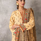 3pc Unstitched - Printed Lawn Silk Suit (ASI027)
