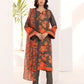 3PC Unstitched Printed Lawn Silk Suit (ASI094)