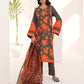 3PC Unstitched Printed Lawn Silk Suit (ASI094)