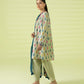 PRINTED LAWN SUIT - Off White