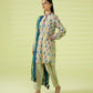 PRINTED LAWN SUIT - Off White