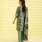 PRINTED LAWN SUIT - Pistachio & Black