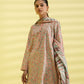 PRINTED LAWN SUIT - Laurel and Blush Pink