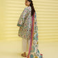 PRINTED LAWN SUIT - Off white